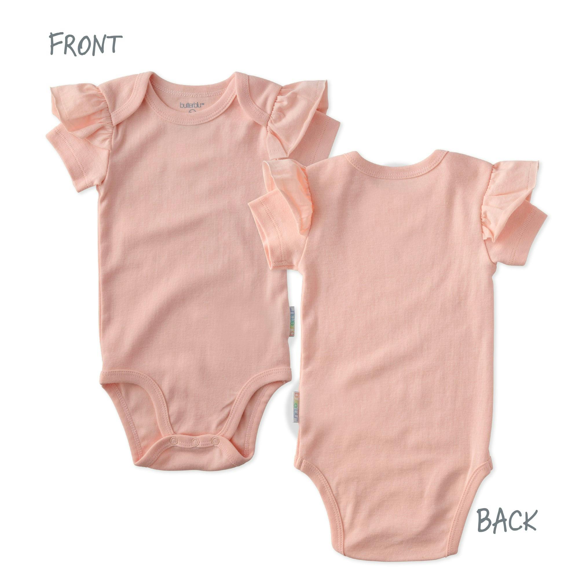 RORY 10-Pack Short Sleeve Ruffle Bodysuits