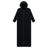 Oversized Terry Midi Robe