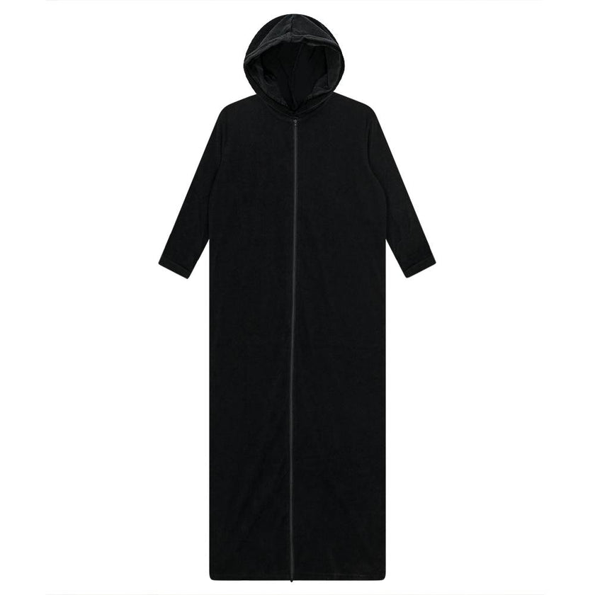 Oversized Terry Midi Robe