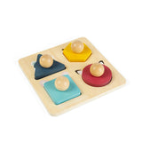 Woodland Animal Shape Matching Puzzle