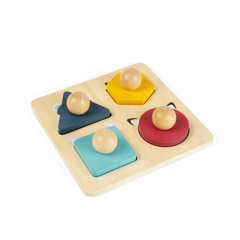 Woodland Animal Shape Matching Puzzle