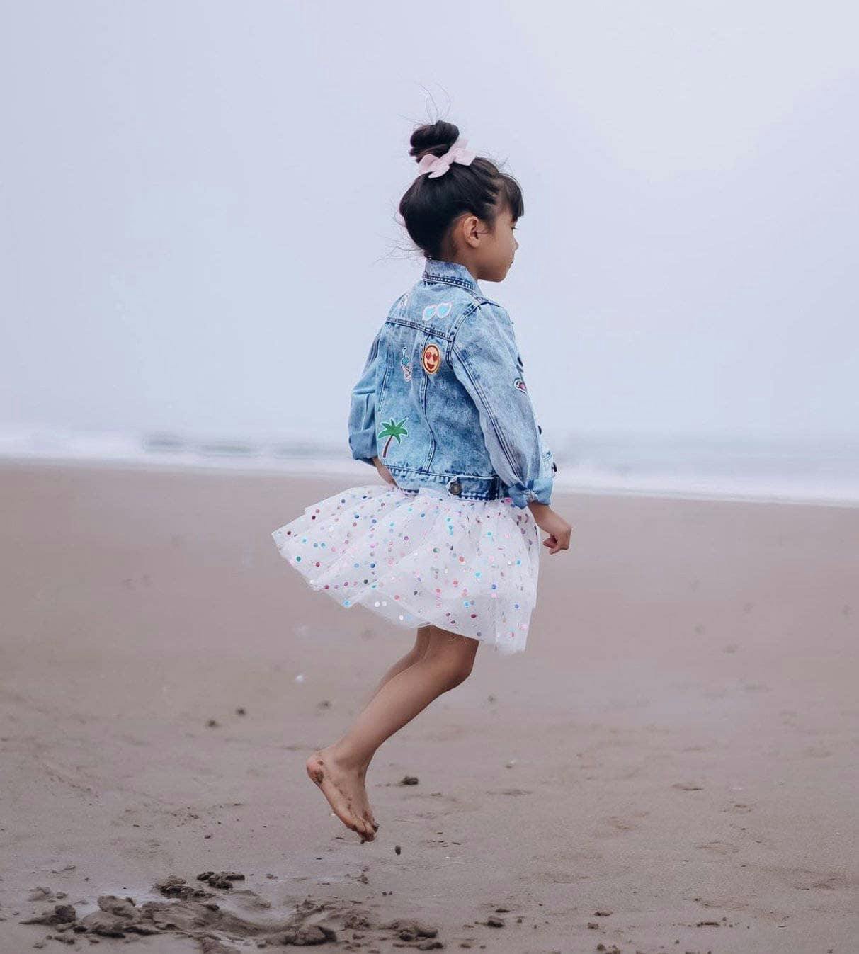 All About the Patch Crop Denim Jacket