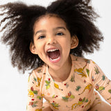 Pounce In Paradise Cheetah Bamboo Kids Pajamas