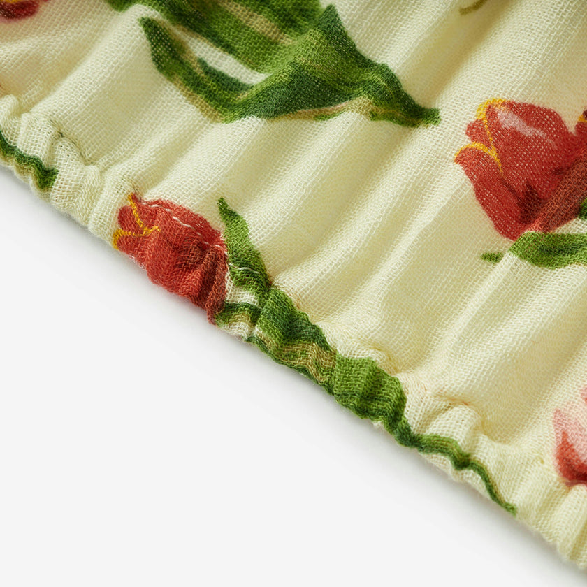 Tulip Bamboo Crib Sheet