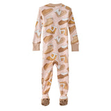 CRUZ Snug Fit Footed Baby Girls Pajamas