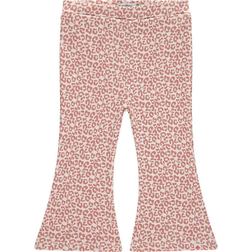 Leopard Print Flare Leggings