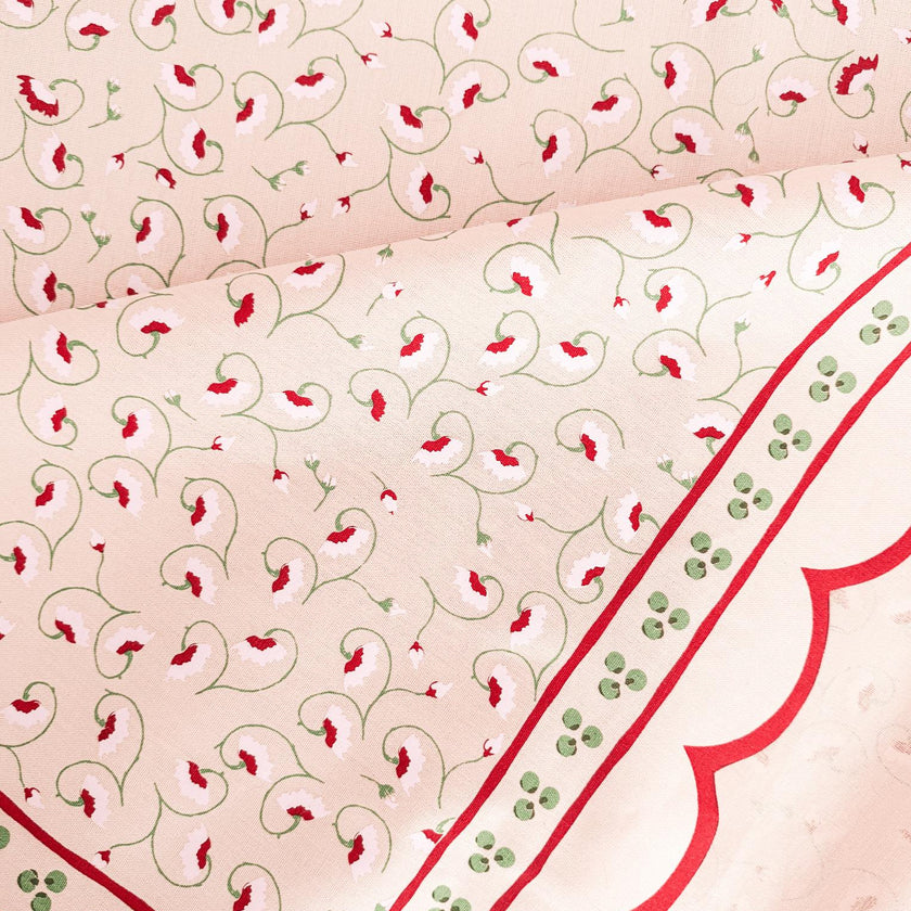 La Leccia Light Pink Outdoor Tablecloth