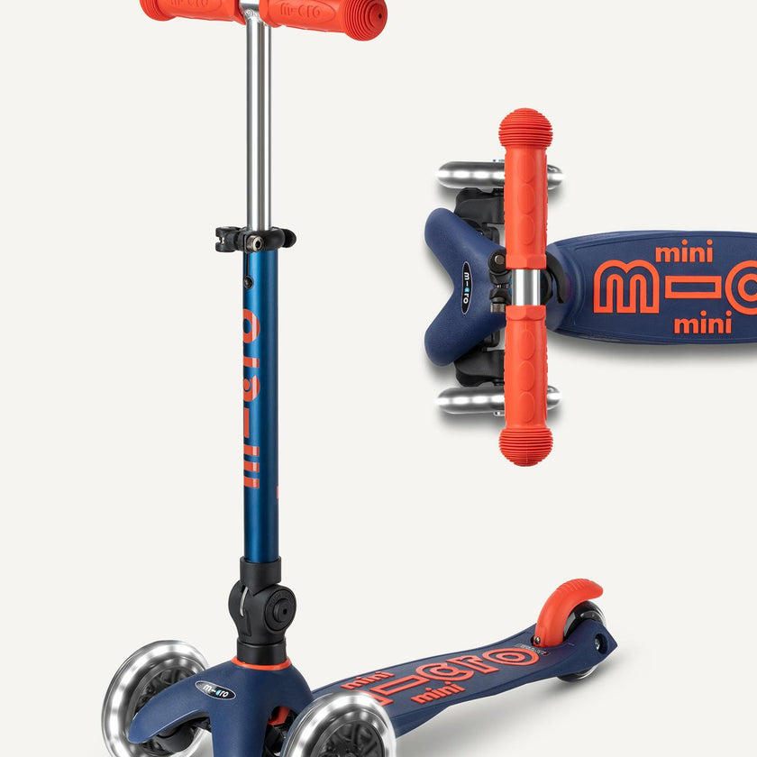 Micro Mini Foldable LED Scooter