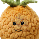 McHugs Royal Pineapple Fruit 7" — Soft Weighted Cuddle Stuffed Animal