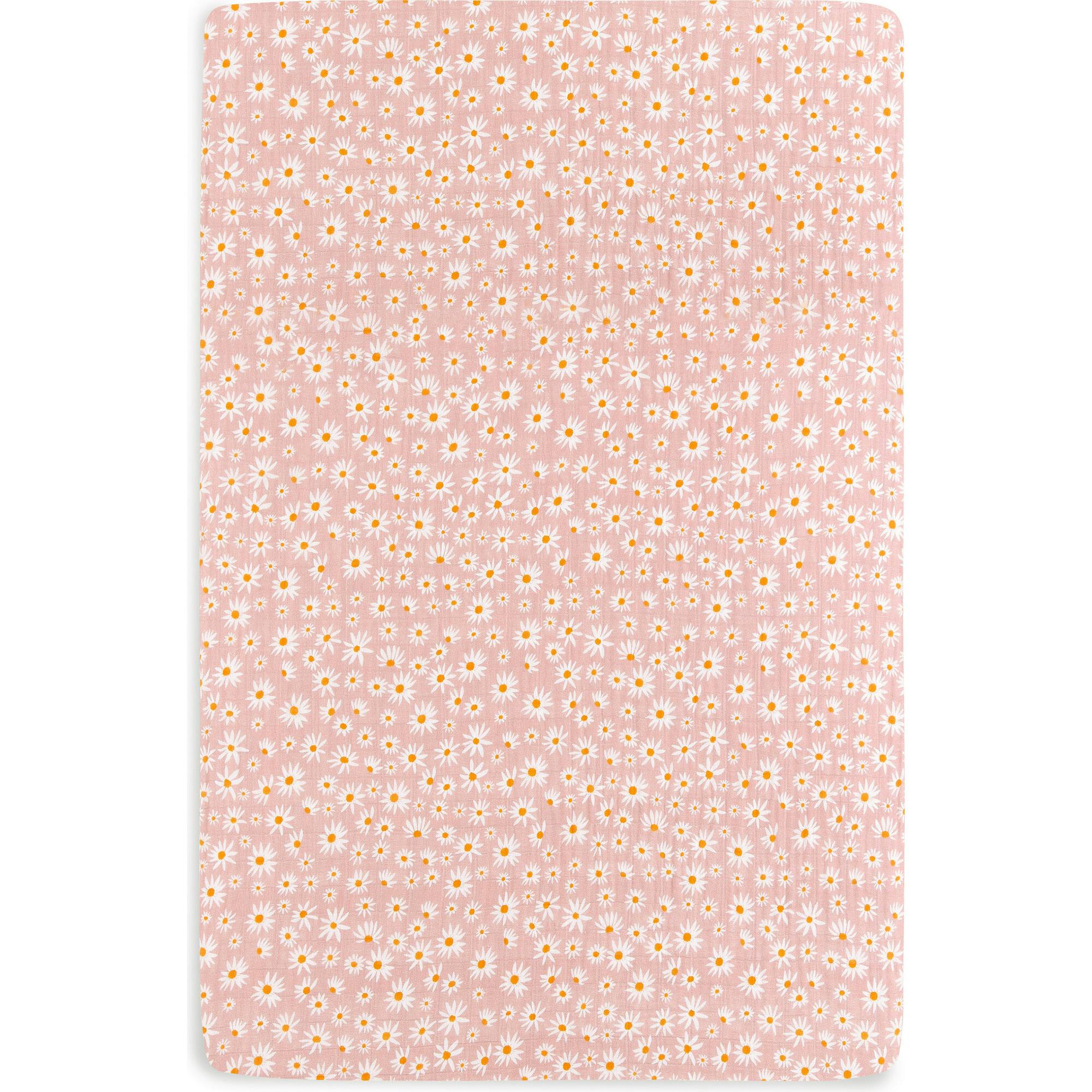Organic Muslin Cotton Mini Crib Sheet