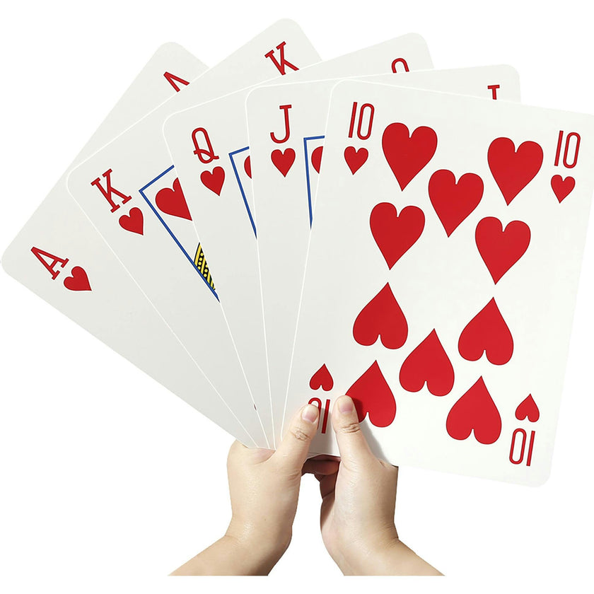 Trimate: Jumbo Playing Cards 8"x11"