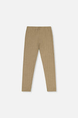 Jacquard Leggings Sage Green
