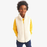 Kids teddy fleece vest