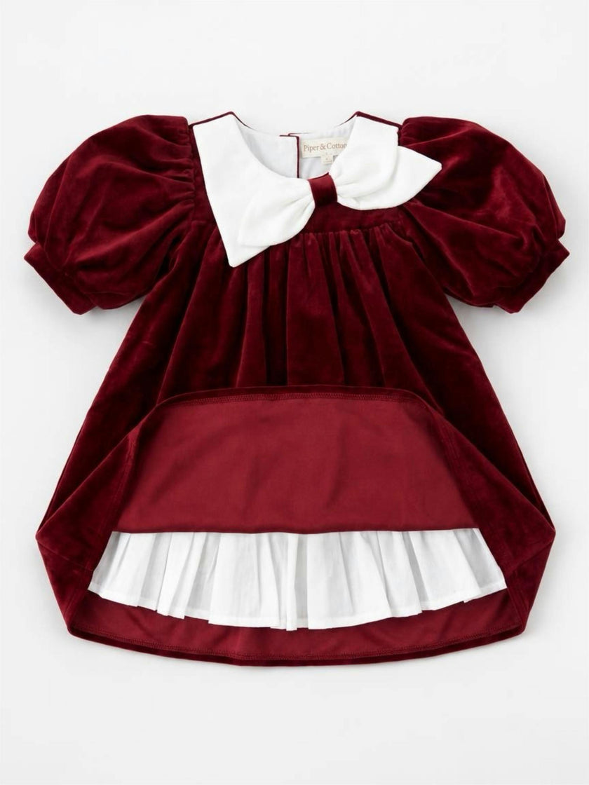 Cotton Velvet Rosemoor Dress