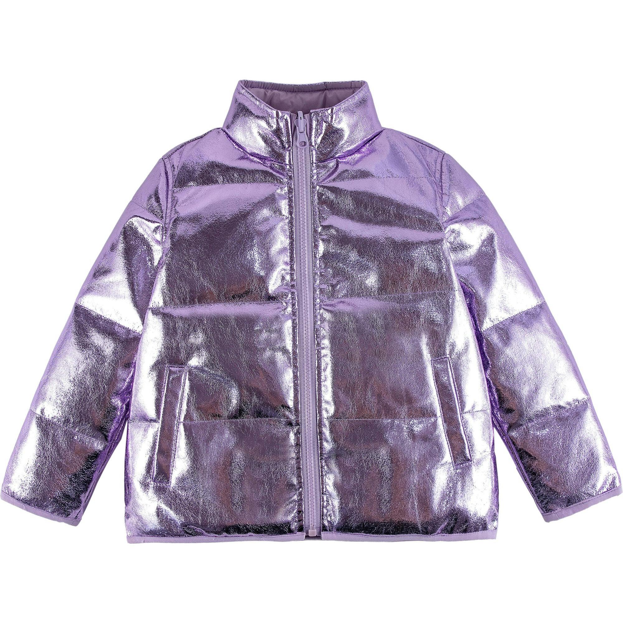 Jo High Neck Puffer 2-Pocket Zipper Down Jacket