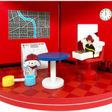 3-Story Fire Station Playset with 25 Figurines and Furnishings