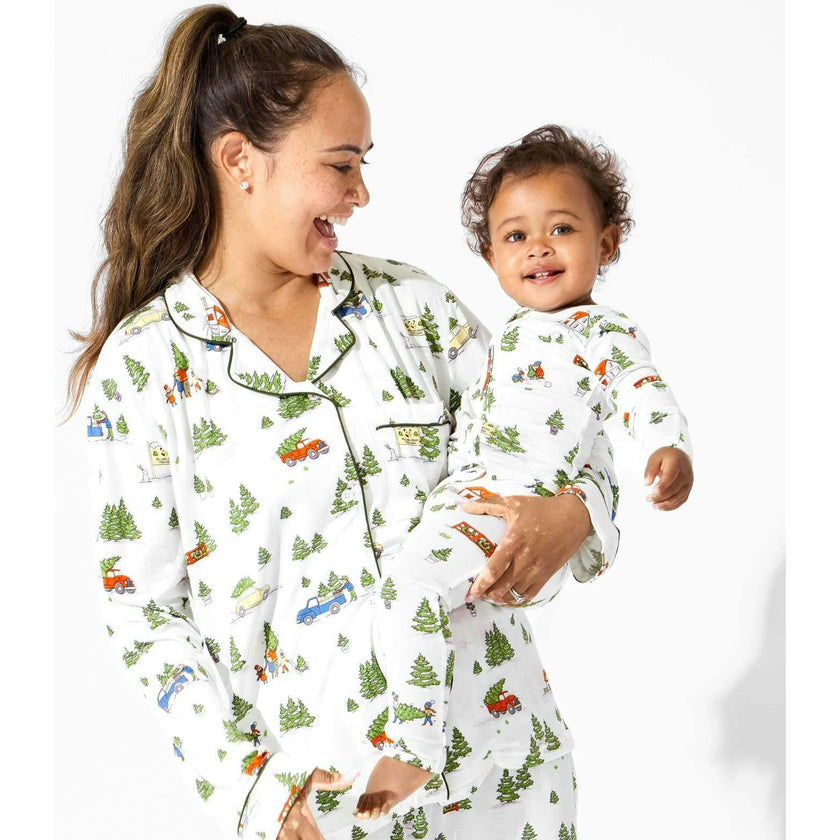 Christmas Tree Farm Bamboo Women's Pajama Set