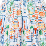 The Nantucket Coast Dress, multicolor
