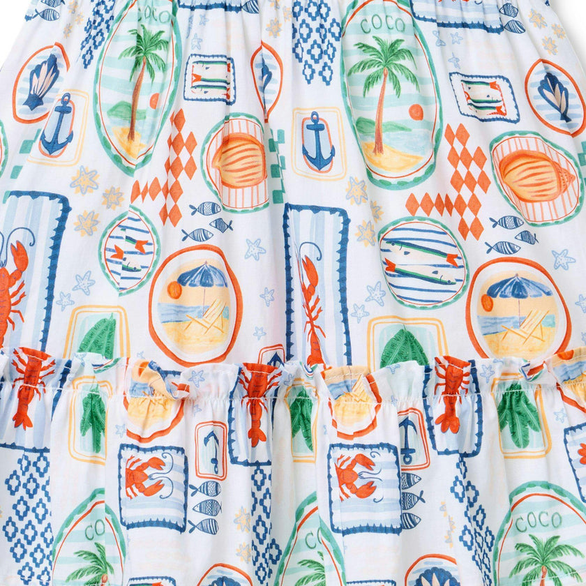 The Nantucket Coast Dress, multicolor