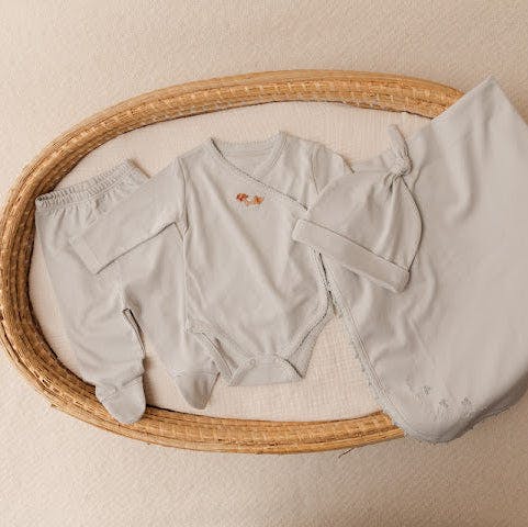 Embroidered Three Piece Set
