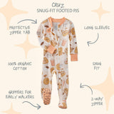 CRUZ Snug Fit Footed Sleeper