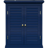 Teamson Home Glancy Removable Two-Door Wall Cabinet