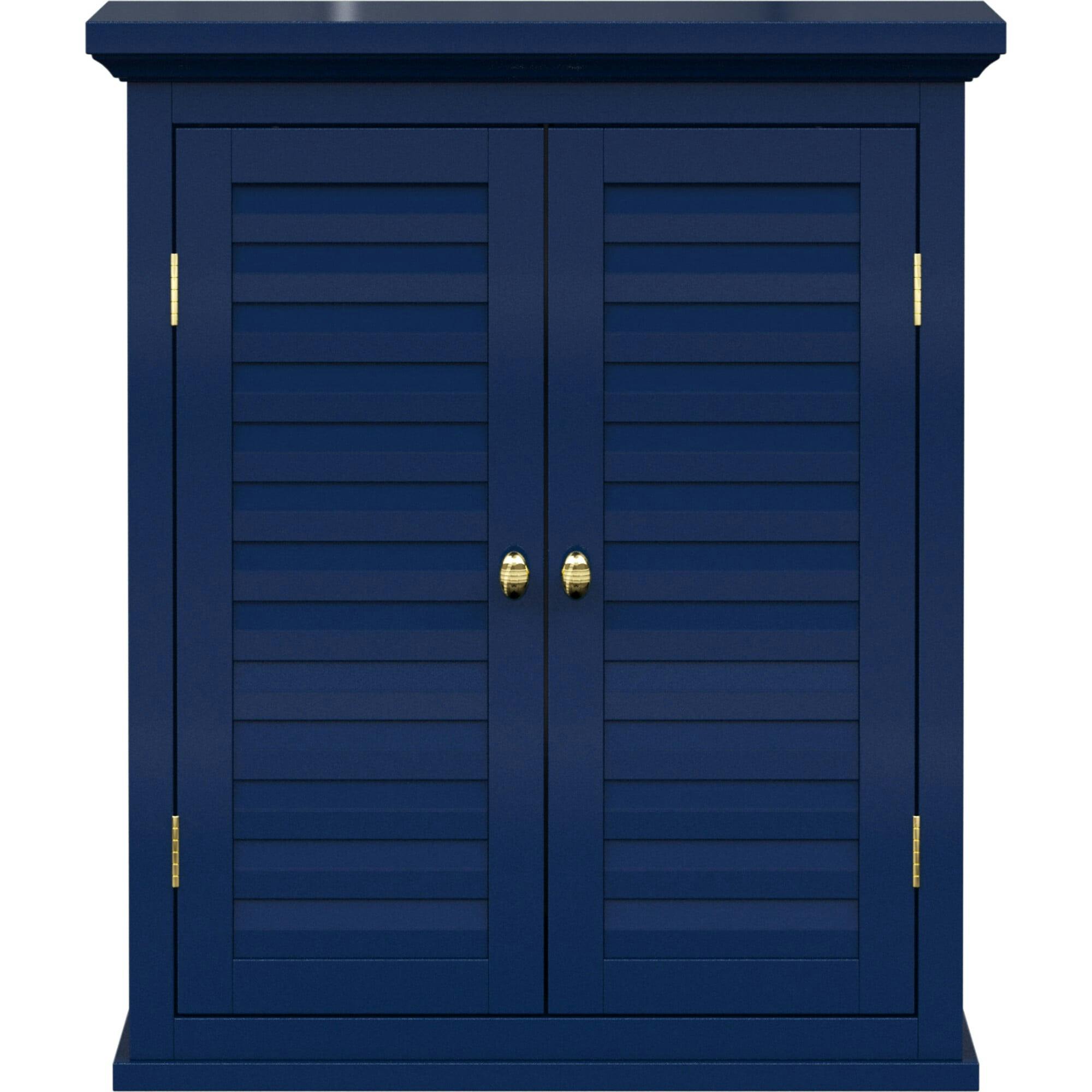 Teamson Home Glancy Removable Two-Door Wall Cabinet