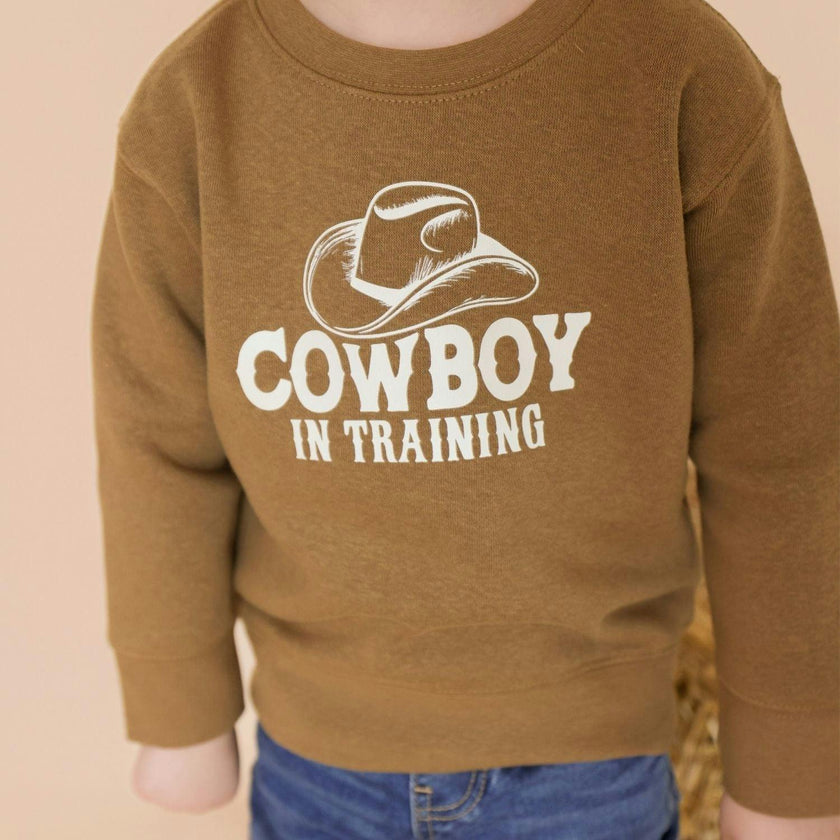 Cowboy In Training Western Sweatshirt