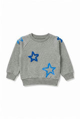 Star Print Sweatshirt