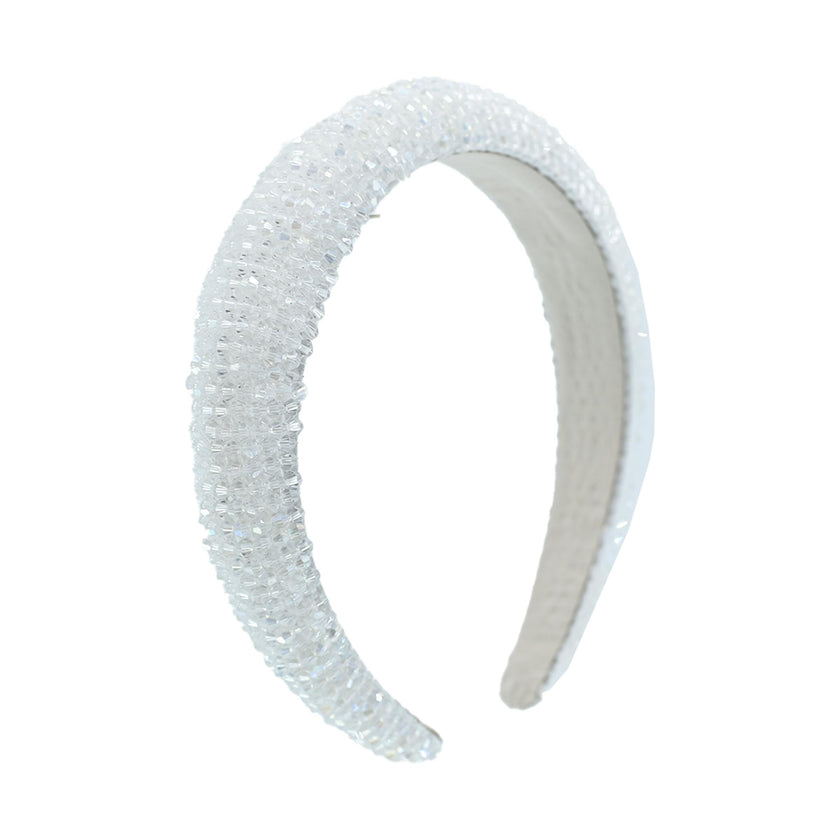 Multicolored Gemstone Lined Headband