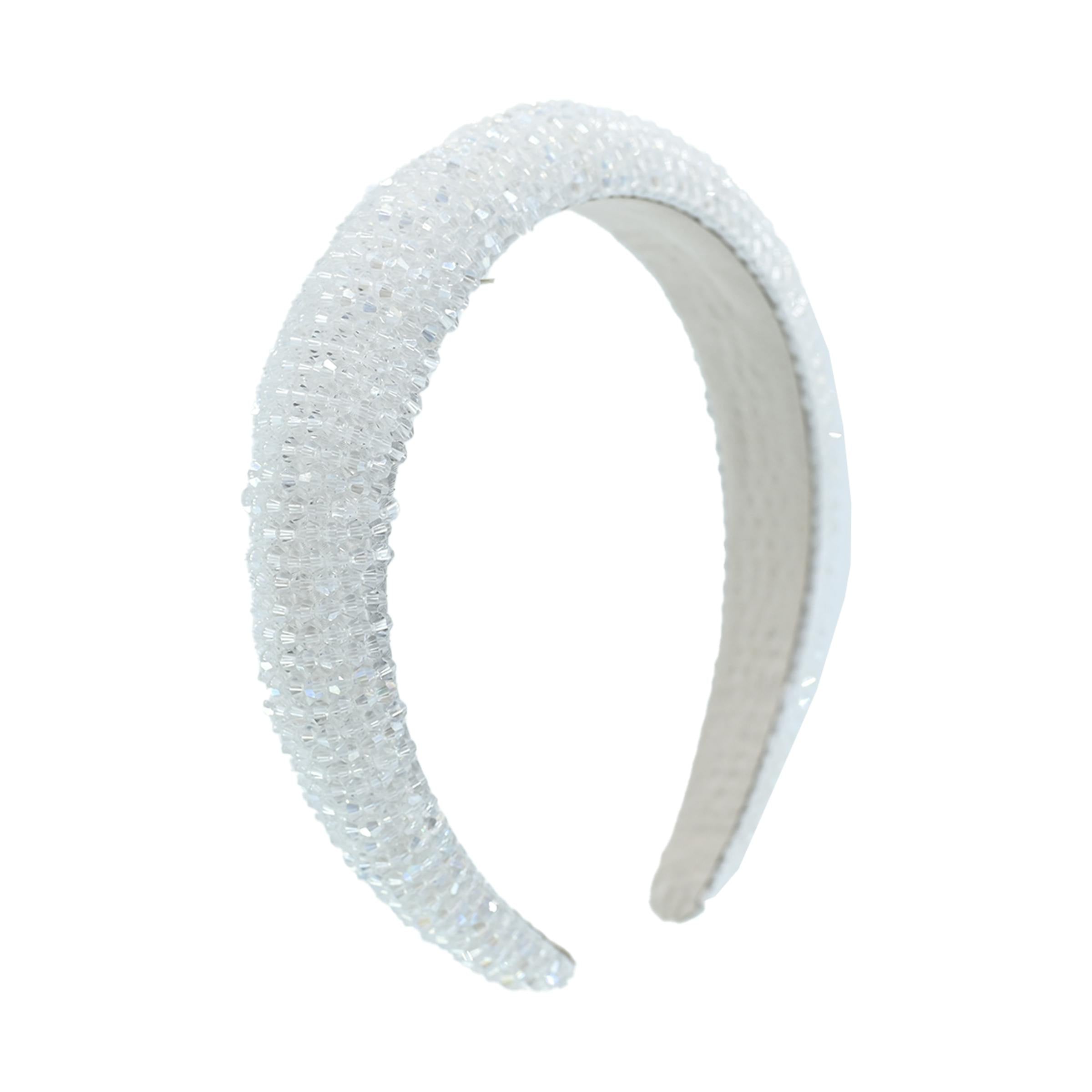 Multicolored Gemstone Lined Headband
