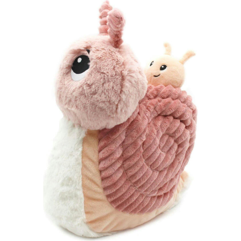 SNAIL - MOM & BABY PLUSH - PINK