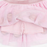 Basketball Pink - Tutu Skirt with Bike Shorts