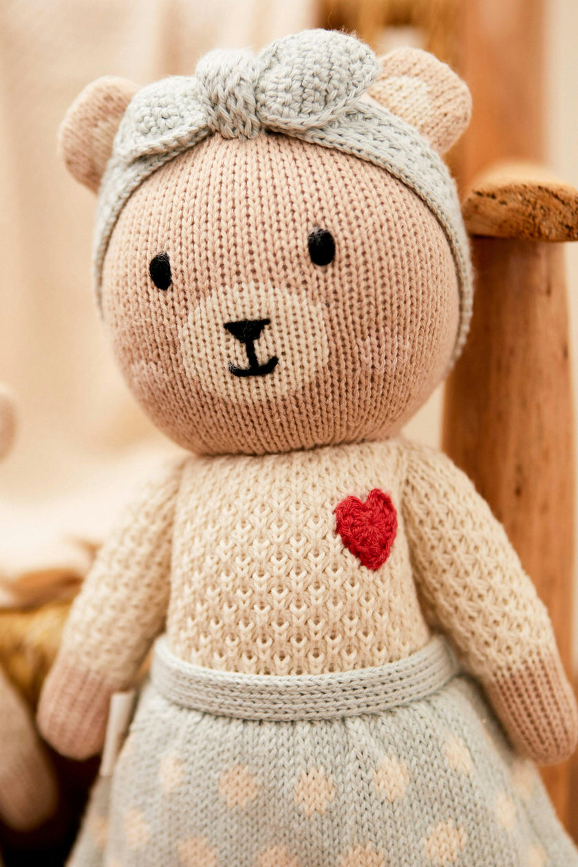 Emma the bear 15" light blue
