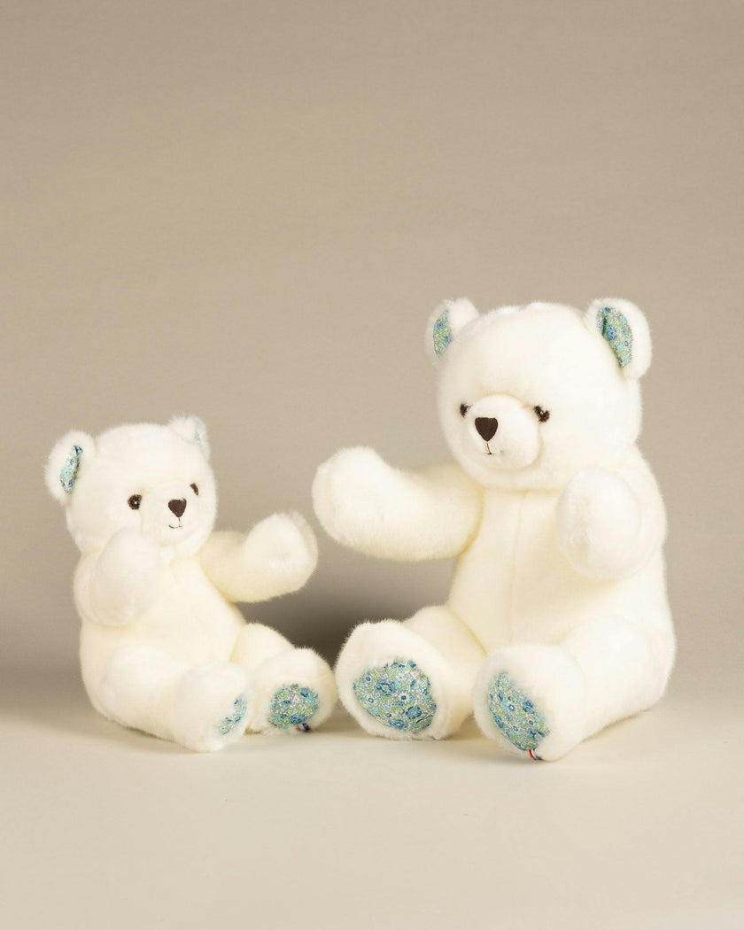 Robert the Bear | White | Blue Liberty Print
