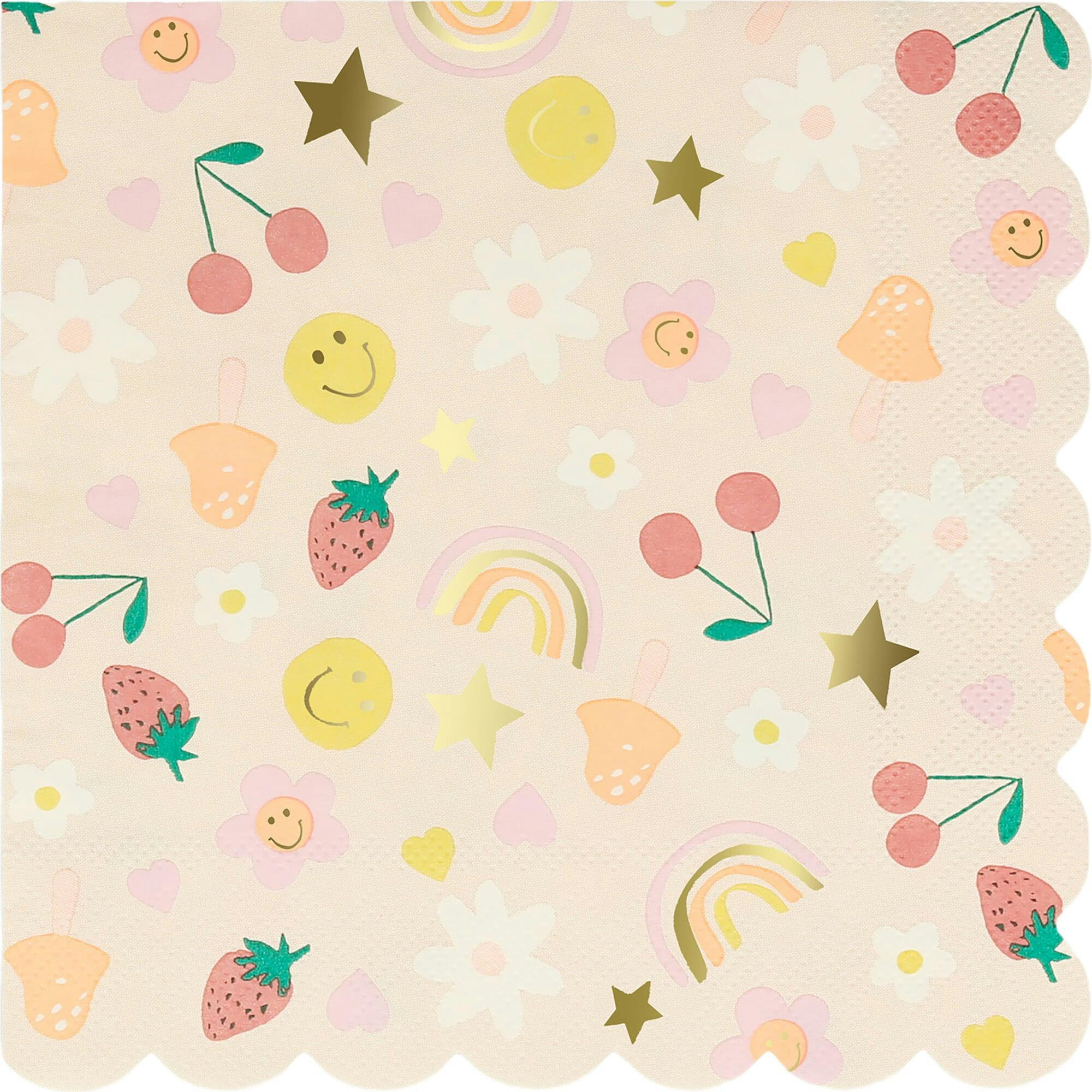 Happy Icons Large Napkins