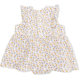 Yellow Country Roses - Ruffle Bubble Dress