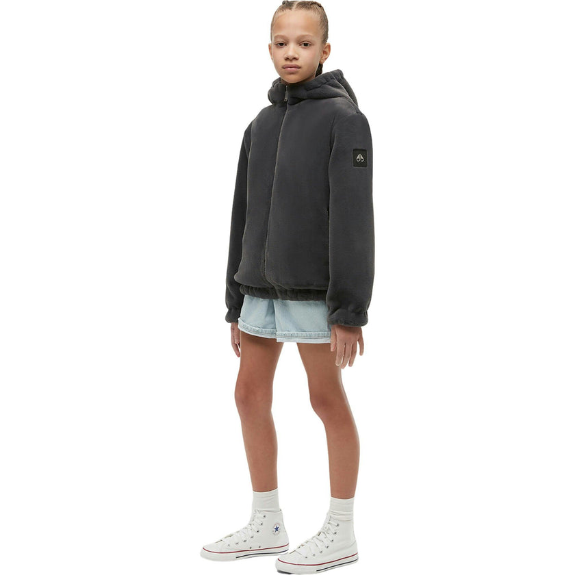 MOOSE KNUCKLES Simcoe Reversible Bunny Jacket - Metallic Silver