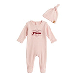 J'aime Stripe Footie