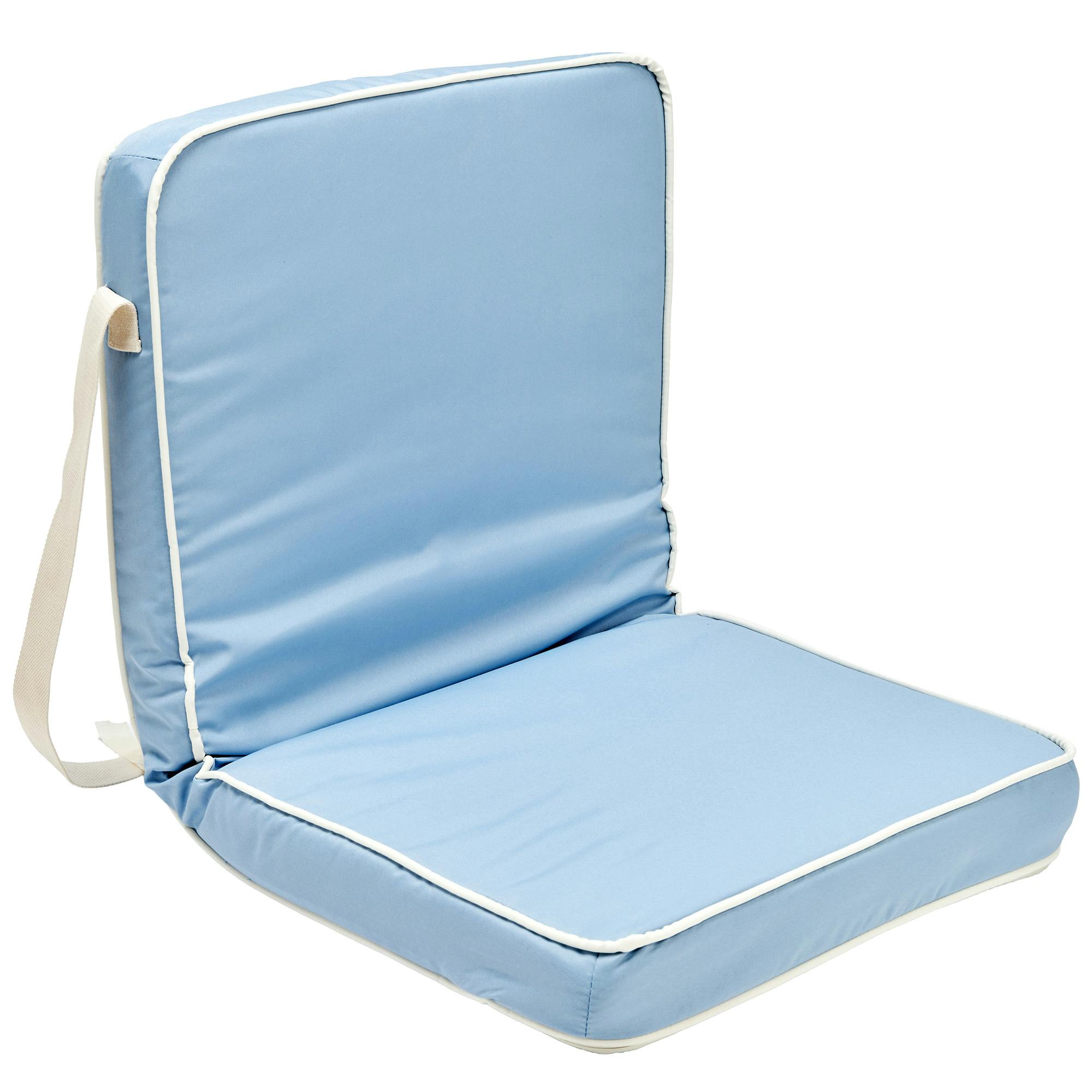 Take Anywhere Folding Chair: La Mer Med Blue