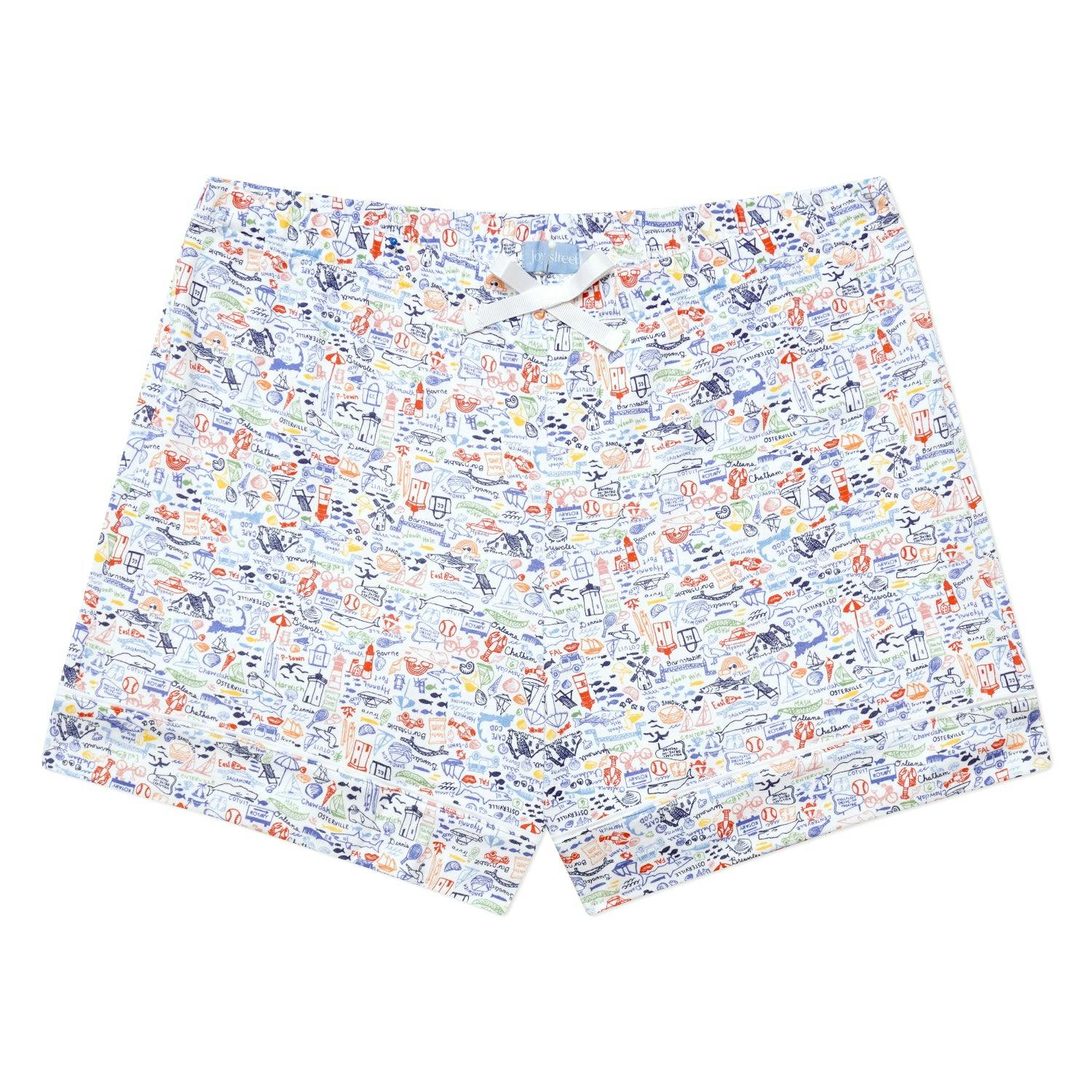 Cape Cod Women’s Button Front Short Pajama Set