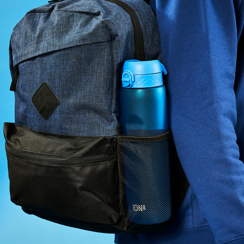 32 oz Ion8 Water Bottle -  BPA Free, Recyclon Plastic - Solid Colors
