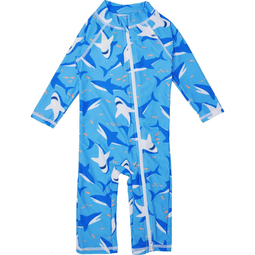 UPF 50+ Long Surf Swimsuit - Two Way Zipper