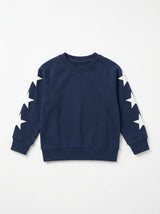 Stars Printed Crew Top
