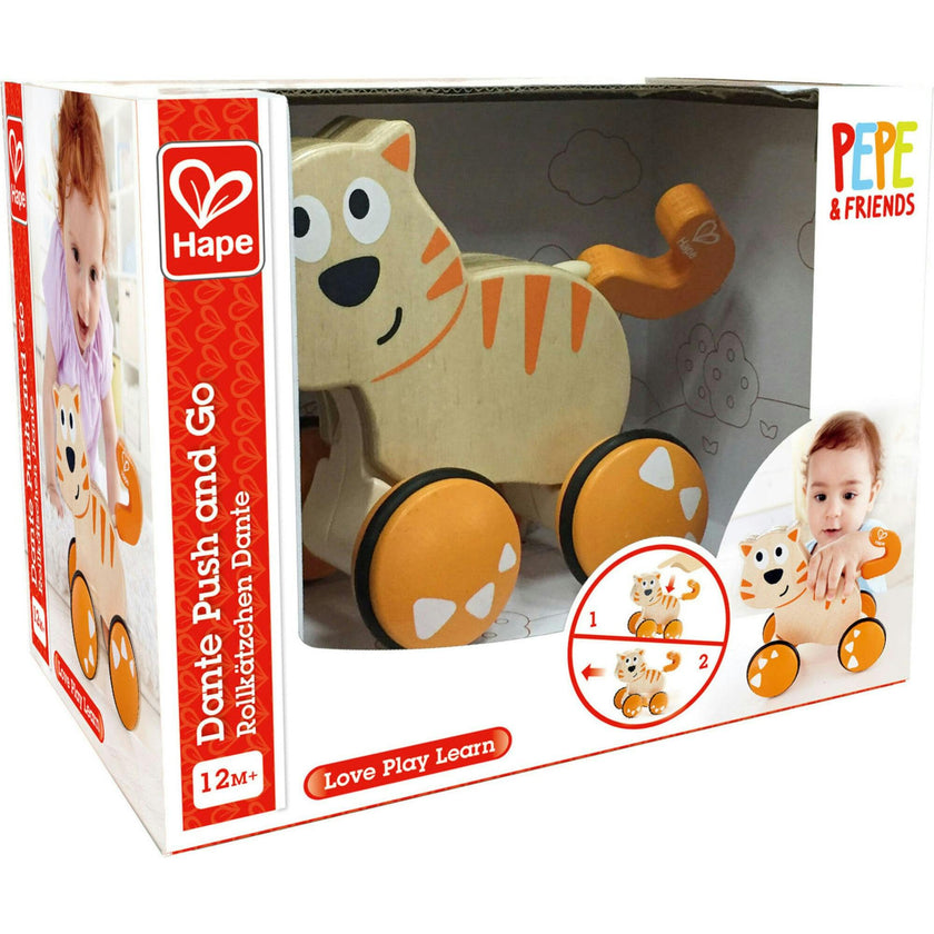 Dante Wooden Push & Go Release Toy