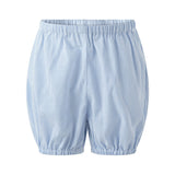 Blue Stripe Smocked Dress and Bloomers