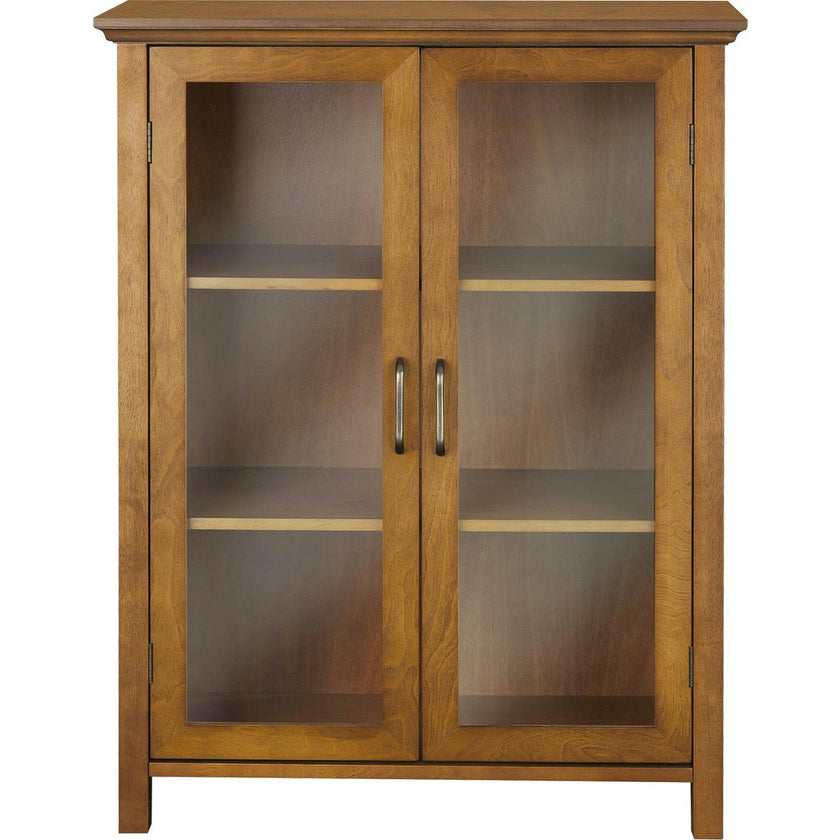 Avery Wooden 2 Door Floor Cabinet with Storage