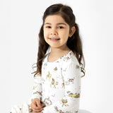 Yuletide Bamboo Girls' Long Sleeve Dress