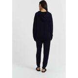 Wool Cashmere Blend Relaxed Hoodie Sweater