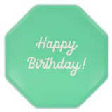 Mixed Happy Birthday Dinner Plates